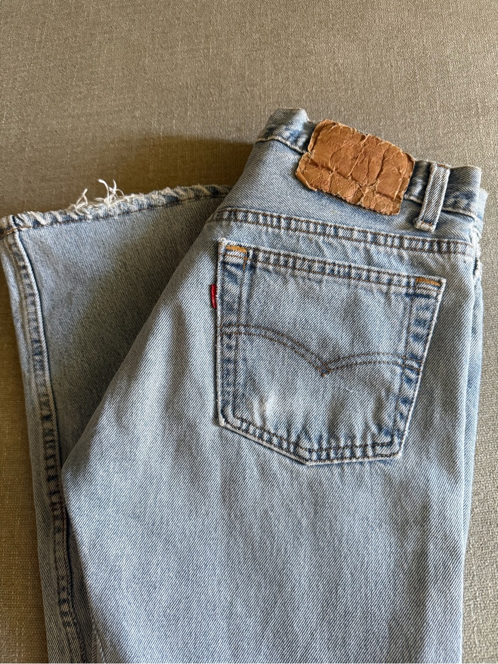Vintage Levi’s 501 denim